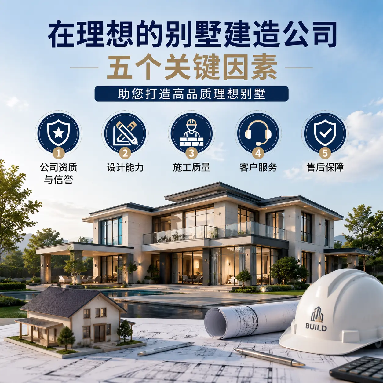 在 开阳 找到理想别墅建造公司的五个关键因素