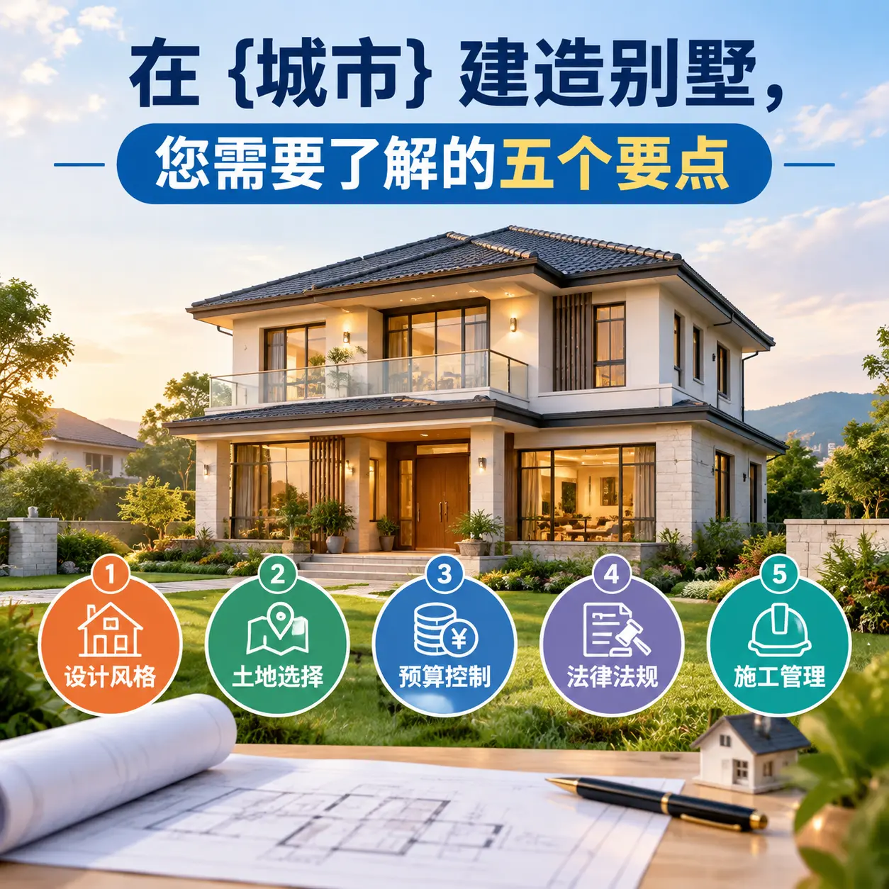在 开阳 建造别墅,您需要了解的五个要点