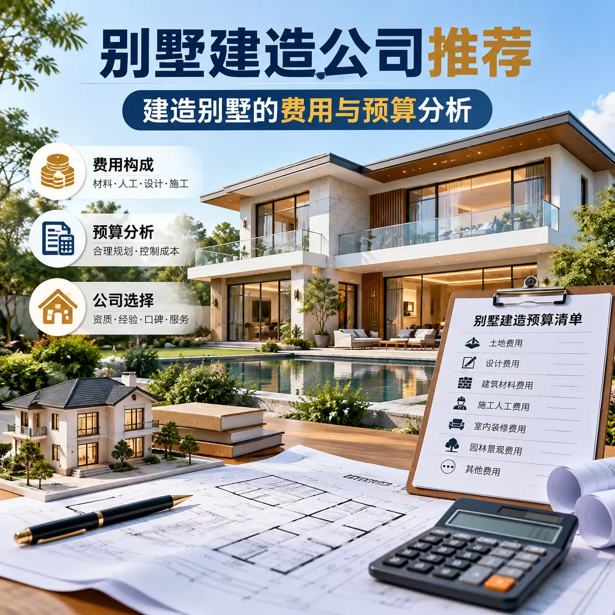别墅建造公司推荐: 开阳 建造别墅的费用与预算分析