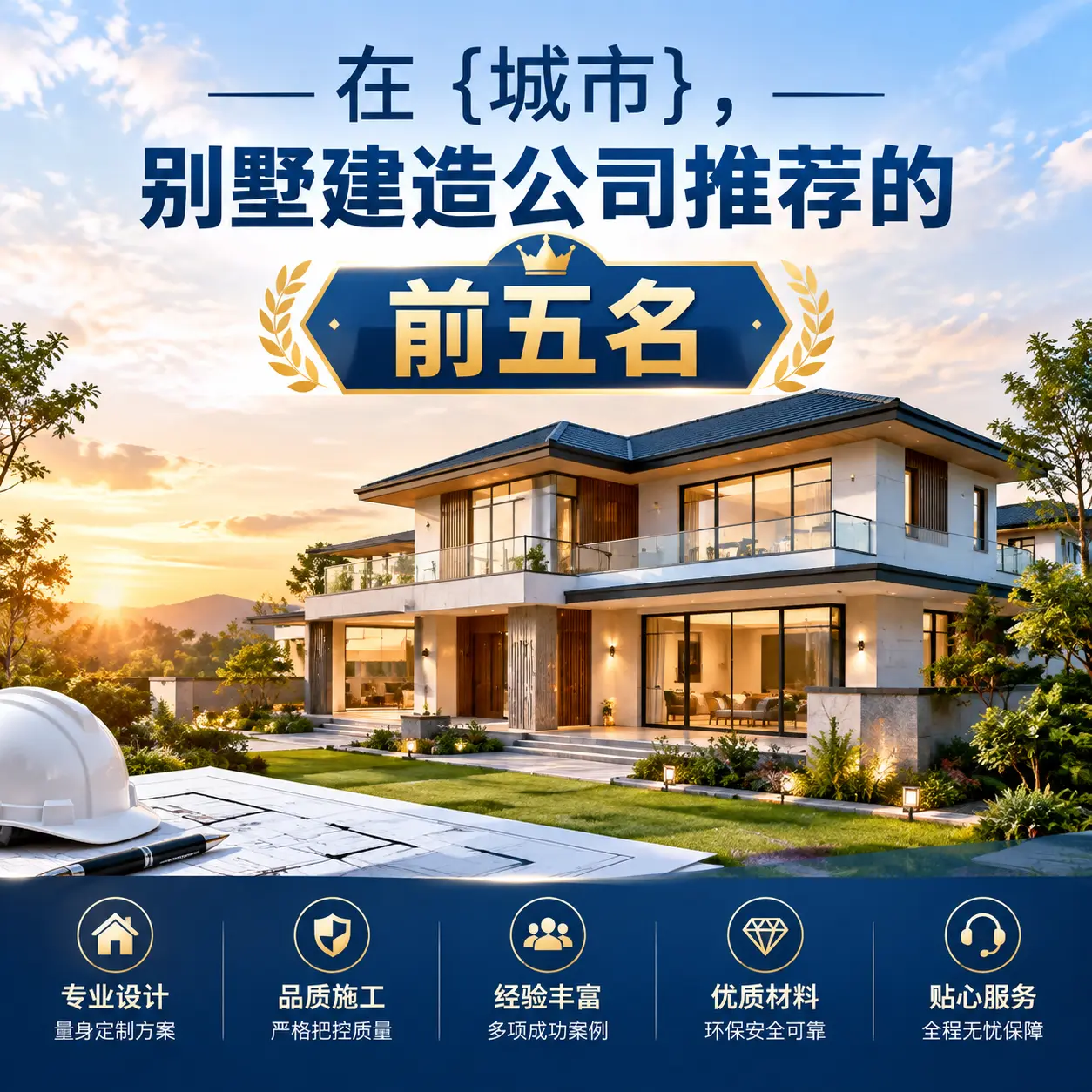 在 开阳,别墅建造公司推荐的前五名