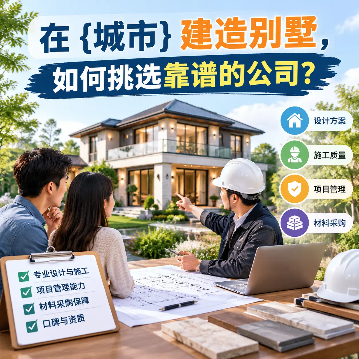 在 开阳 建造别墅,如何挑选靠谱的公司?