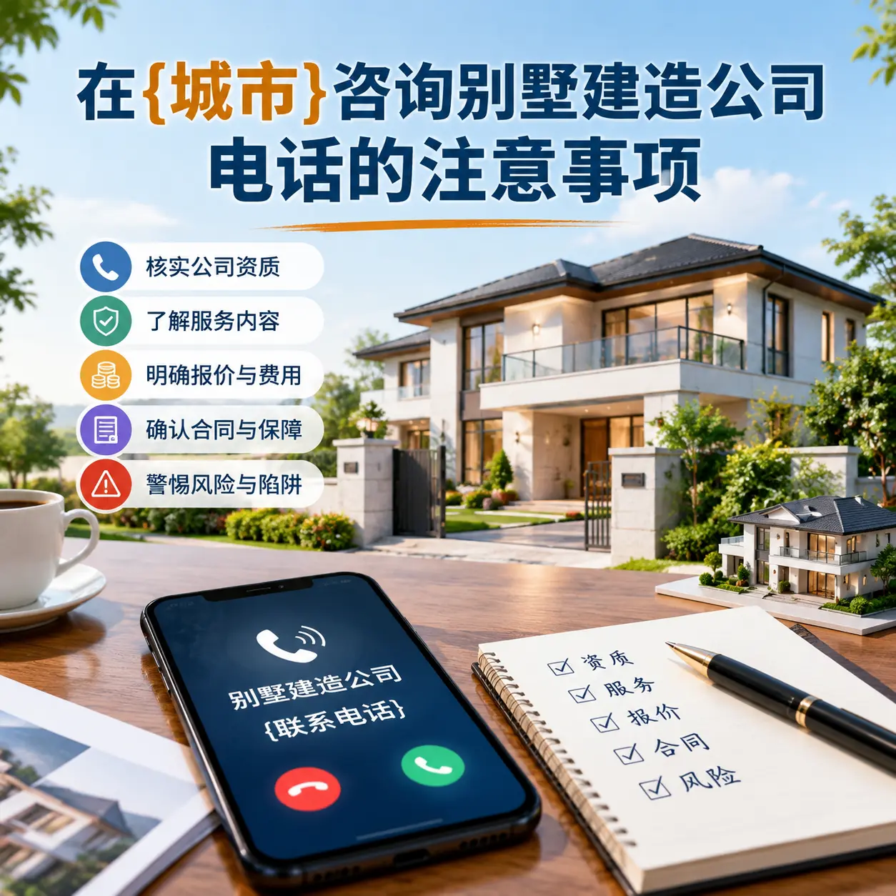 在开阳咨询别墅建造公司电话的注意事项