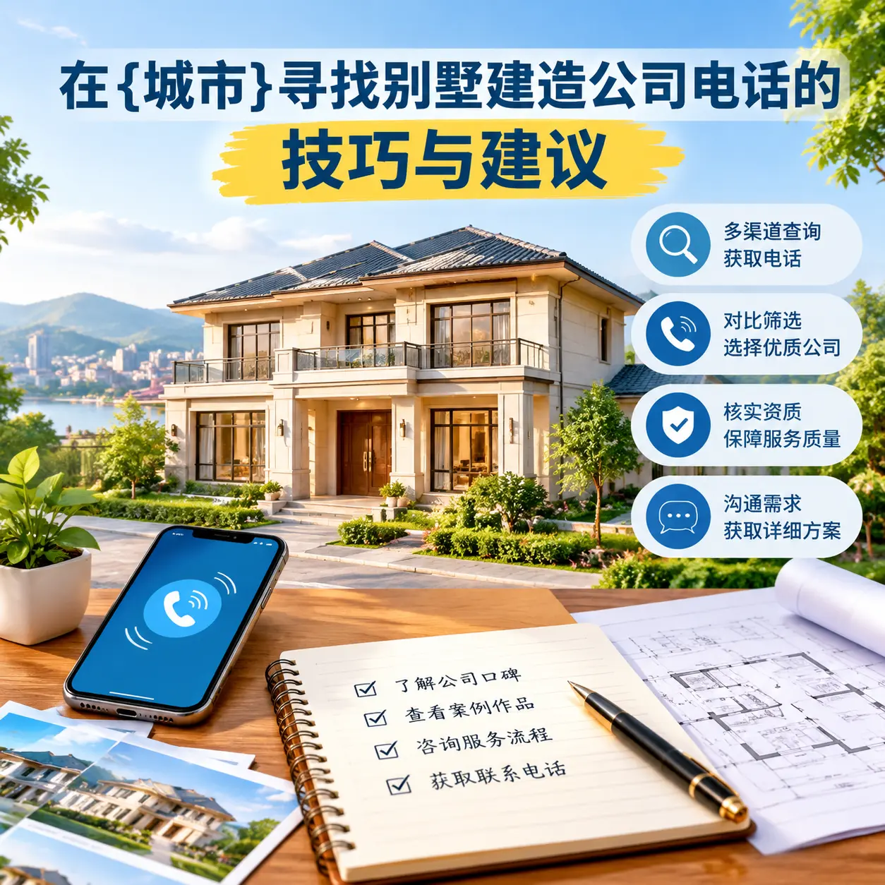 在开阳寻找别墅建造公司电话的技巧与建议