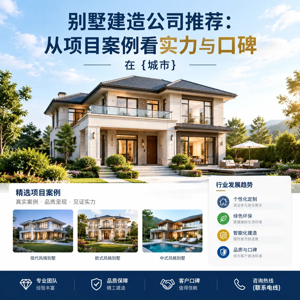 别墅建造公司推荐：从项目案例看实力与口碑在 开阳